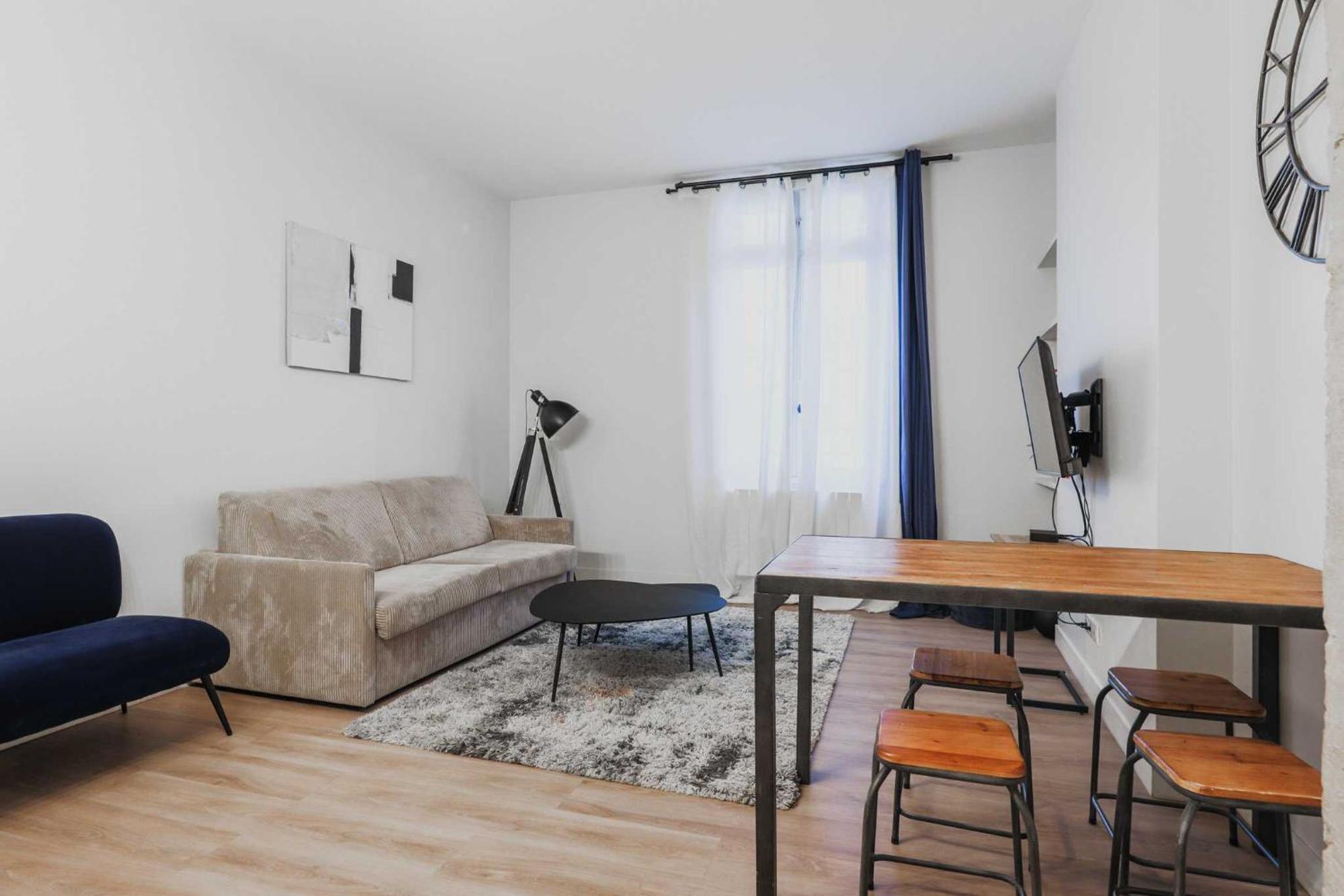 Cmg 1br/4p - République / Temple Appartamento *
