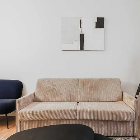 Modern 1br- 4p Le Marais Quarter Appartamento *